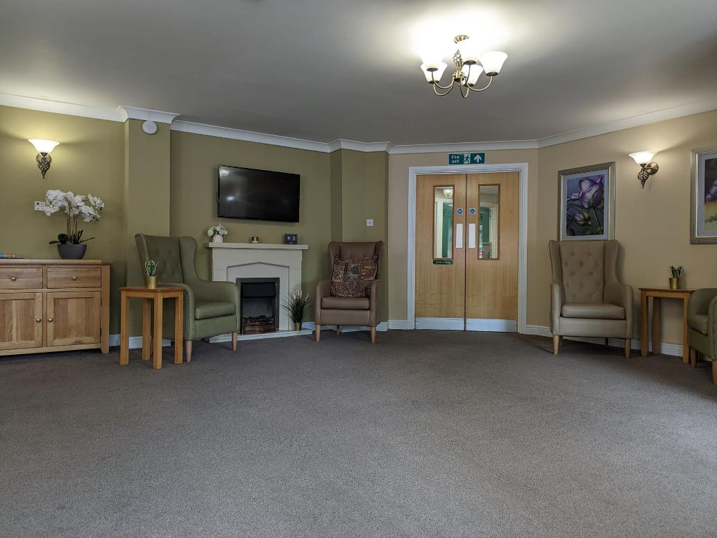 Large Lounge area at Douglas Court Care Home